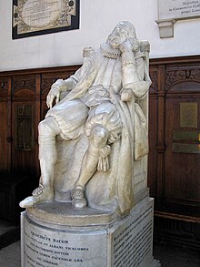 Statue of Francis Bacon by Henry Weekes StatueOfFrancisBacon.jpg