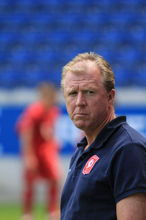 Steve McClaren, the first manager to win the title for FC Twente.
