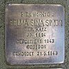 Stumbling block for Selma Sina Simon née Katz