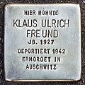 Klaus Ulrich Freund, Heilbronner Straße 21a, Berlin-Schöneberg, Deutschland