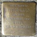 Stolperstein für Walter Katz (Christophstraße 31)