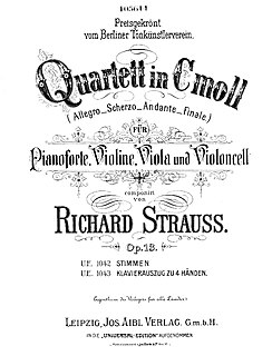 Piano Quartet (Strauss)