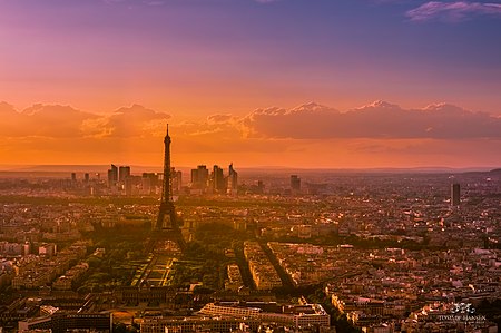 Sunset over Paris 5, France August 2013.jpg