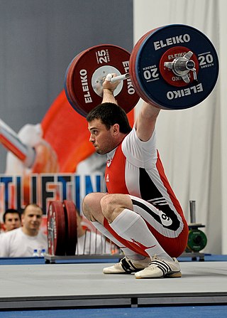 <span class="mw-page-title-main">Snatch (weightlifting)</span> Term in the sport of weightlifting