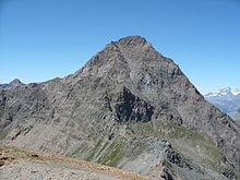 La Punta Tersiva vista da sud.