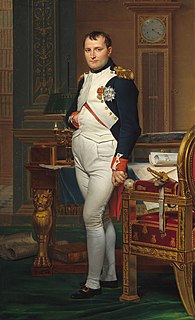 <i>The Emperor Napoleon in His Study at the Tuileries</i> Painting by Jacques-Louis David