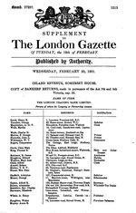 Thumbnail for File:The London Gazette 27287.djvu