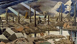 The Menin Road (painting) - Wikipedia