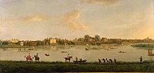 The Thames at Twickenham c.1700, depicted by Peter Tillemans The Thames at Twickenham.jpg