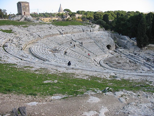 Сиракузыдағы Көне грек театры.