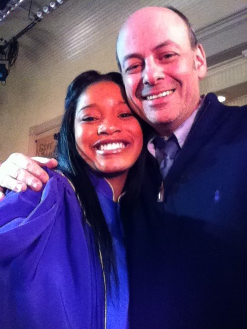 Graff (right) with Keke Palmer in 2011