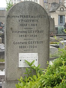 Tombe Gustave Geffroy, Cimetière de Montrouge.jpg