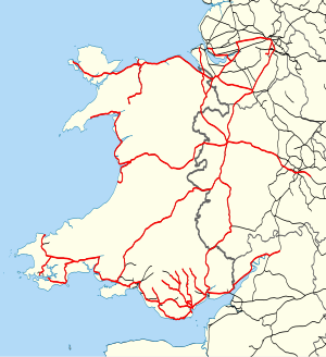 Map llwybrau