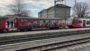 Ancien Wagon X n°9753 en gare de Yverdon-les-Bains