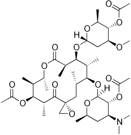 Troleandomycin