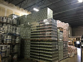 Packaged product at Two Brothers Brewery. Two Brothers Distribution.jpg