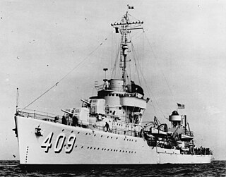 <i>Sims</i>-class destroyer Destroyer class of the US Navy