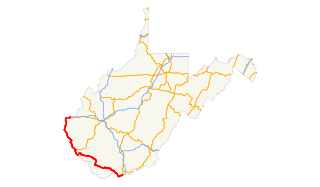 U.S. Route 52 in West Virginia highway in West Virginia