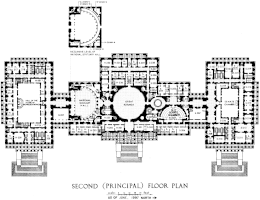 US Capitol second floor plan 1997 105th-congress.gif