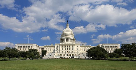 Capitol Building, Washington, D.C., 1793–1863, by William Thornton and Thomas Ustick Walter※