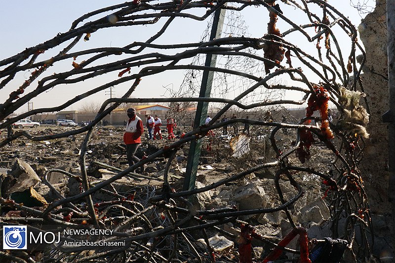 File:Ukrainian Boeing 737-800 Crashes near Tehran 2020-01-08 23.jpg