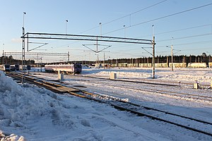 Umeå godssporskiftegård. 
 JPG