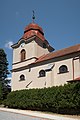 Velký Vřešťov, church: kostel Všech svatých