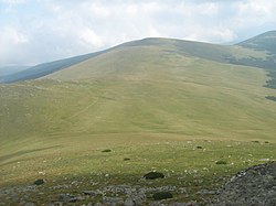 Vf. Negovanu vazut de pe Vf. Balendru Mare (2207m) - Panoramio.jpg