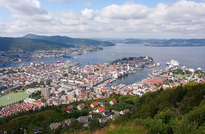 File:View from Mount Floyen - Bergen, Norway - panoramio (1).jpg