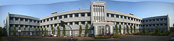 Panorama of Main building of Vimala College, Thrissur City. Vimala College Thrissur.jpg