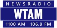 Logotipo de WTAM (transmisión simultánea de traductor de FM) .png