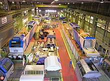 Locomotive production line of Wagon Pars company Wagon Pars co- Arak .Iran khrkhnh wgn prs - panoramio.jpg