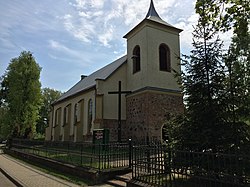 Die Kirche in Waplewo/Waplitz