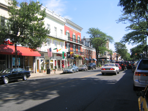 Downtown Westfield in July 2005