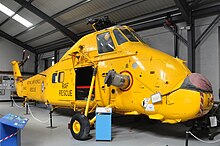 Westland Wessex HU5 XS482 at the RAF Manston History Museum Westland Wessex at RAF Manston History Museum 1.jpg