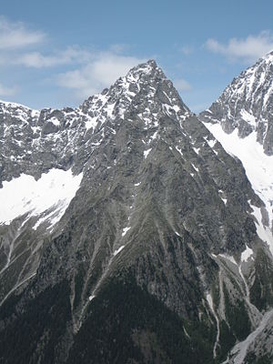 The Wildgall seen from the southeast from the Rote Wand