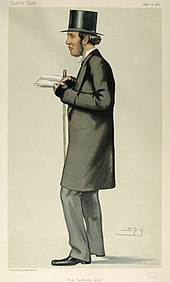 Caricature by Spy published in Vanity Fair in 1882