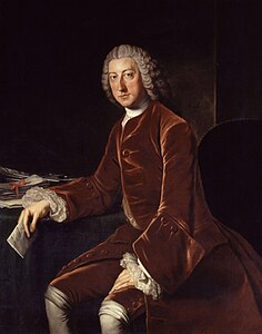 William Pitt, primer conde de Chatham por William Hoare.jpg