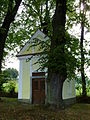 Čeština: Kaple ve vsi Zubčická Lhotka v okrese Český Krumlov. English: Chapel in the village of Zubčická Lhotka, Český Krumlov District, South Bohemian Region, Czech Republic.