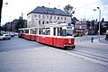 Typischer Dreiwagenzug aus Zweiachsern, hier 1989 bei der Straßenbahn Zwickau