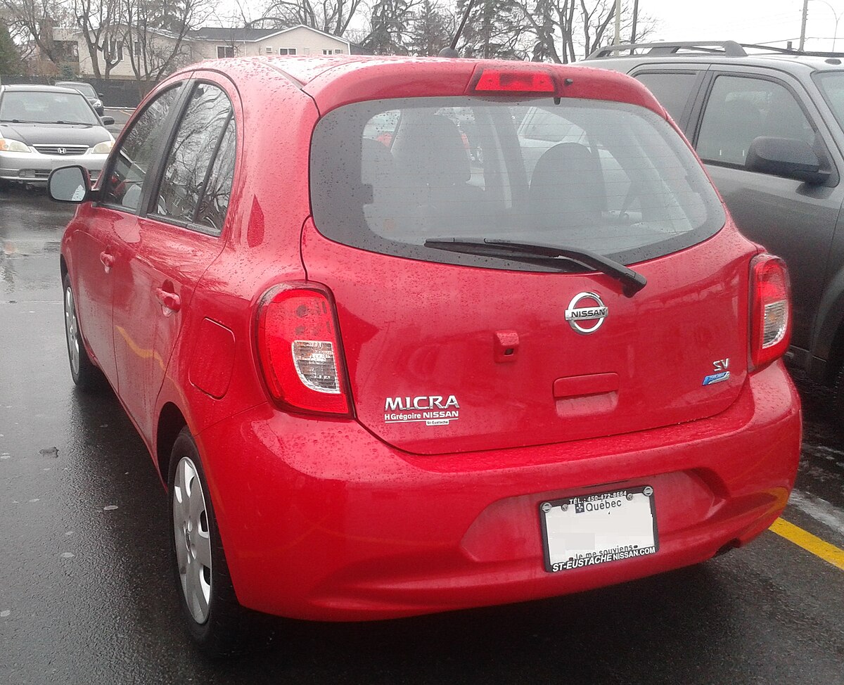 File:2015 Nissan Micra (K13) ST hatchback (2018-02-20) 02.jpg - Wikimedia  Commons