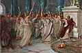 'Julius Caesar', Act III, Scene 1, the Assassination William Holmes Sullivan (1836–1908) Royal Shakespeare Theatre.jpg