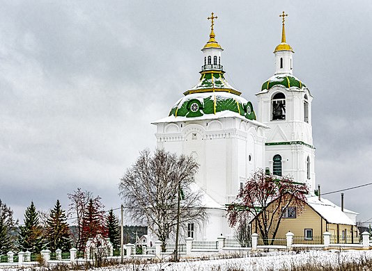 324. Троицкая церковь, Быстрица, Оричевский район Автор — Ele-chudinovsk