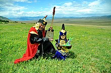 Tuvan throat singer Kongar-ool Ondar