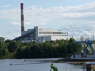 Pskov power station Russian regional power station