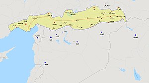 مدن الأقاليم السورية الشمالية في المنطقة المظللة بالأصفر.jpg