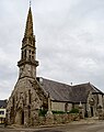 Église paroissiale Saint-Magloire : façade et clocher.