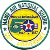 101st Air Refueling Wing 50th Anniversary patch