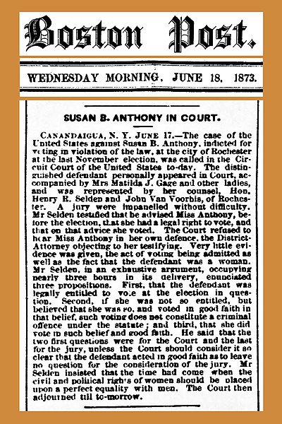 File:18730618 Susan B. Anthony in Court - arguments - The Boston Post.jpg