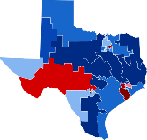 1982 Texas US House.svg